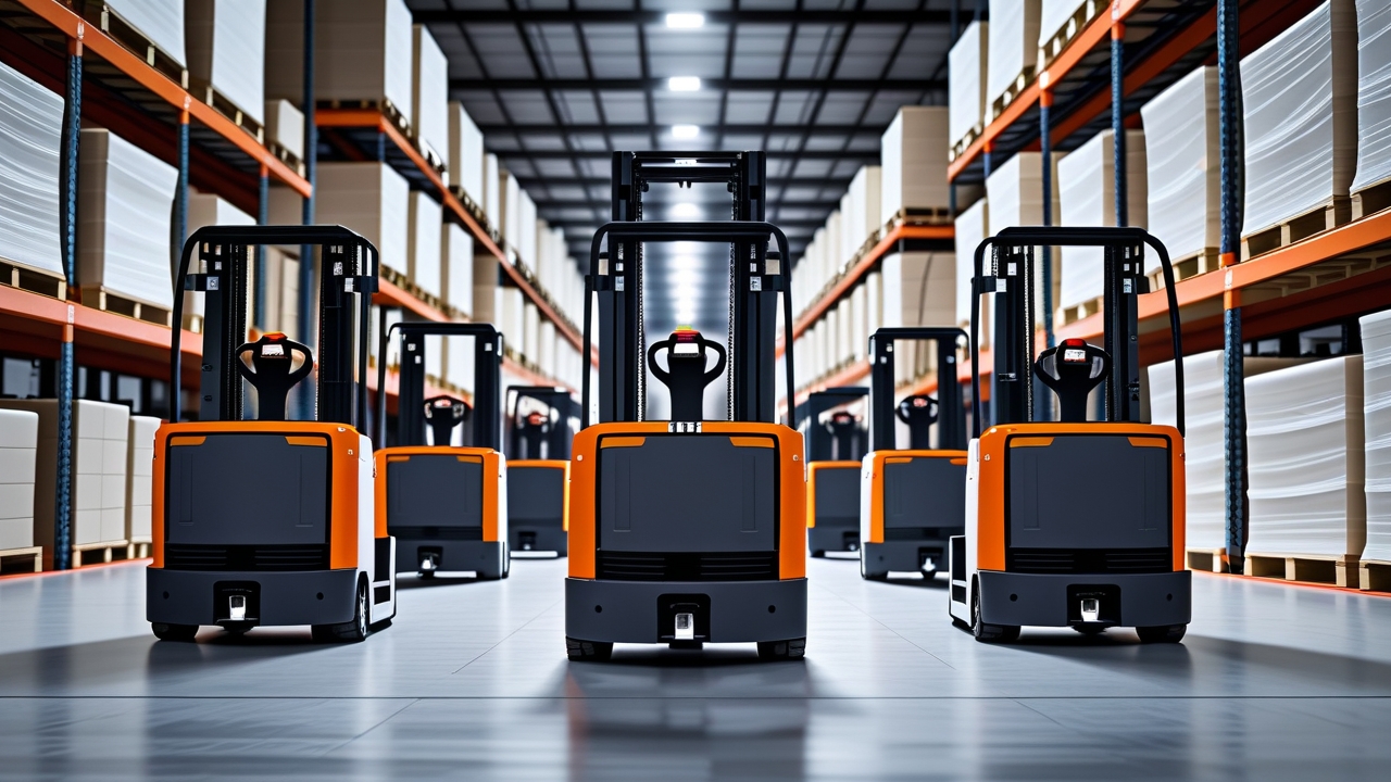 מלגזה-אדם-הולך